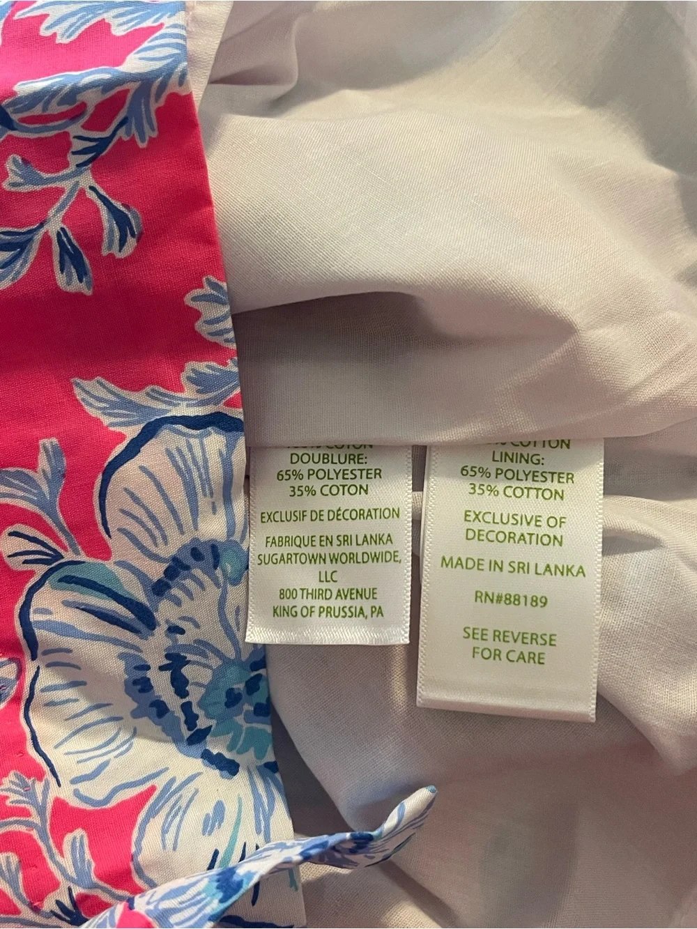 Lilly Pulitzer Girl’s Classic Lined Shift Dress Roxie Pink Blue Wave N Sea sz 4